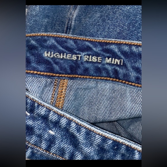 American Eagle highest waist mini skirt. Size 2 - Picture 5 of 5